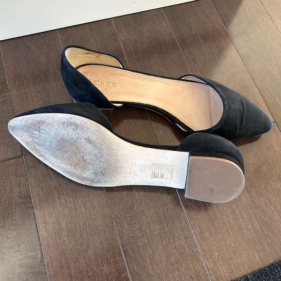J Crew suede d’orsay flats - Picture 2 of 2